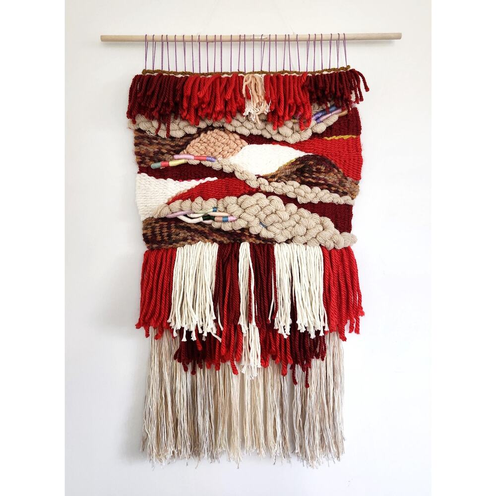 Hand Woven Wall Hanging | Handmade Tapestry | Boho Decor | Handwoven art